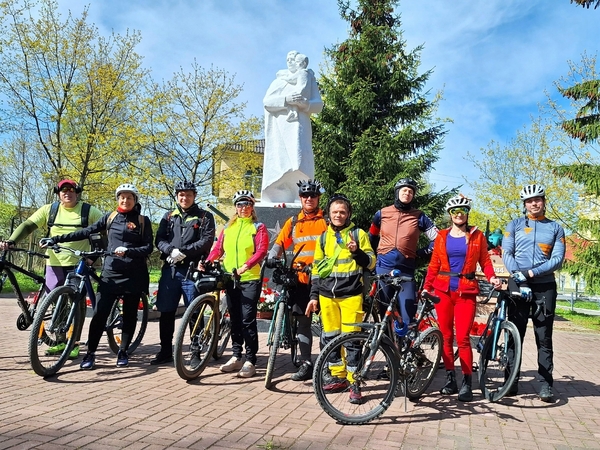 Памятный велопробег — в День Победы Памятный велопробег — в День Победы